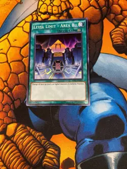 Yugioh Level Limit - Area B AP07-EN010 Super Rare NM - Image 1