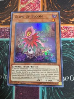 Yu-Gi-Oh! Glow-Up Bloom SR07-EN003 Super Rare 1st Edition Near Mint - Image 1
