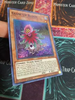 Yu-Gi-Oh! Glow-Up Bloom SR07-EN003 Super Rare 1st Edition Near Mint - Image 2