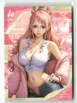 SHIRAHOSHI LE LE-08 Timeless Beauty One Piece Anime Collectible Card - Image 1