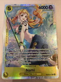 One Piece CCG Nami EB03-053 SR English Heroines Edition - Image 1