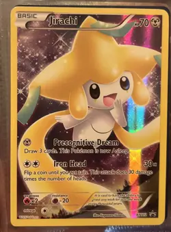 Jirachi XY112 Black Star Promo - Full Art - Pokemon Card XY 2016 NM - Image 1