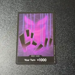 DON! Card Donquixote Doflamingo the Azure Sea's English, NM Foil Your Turn +1000 - Image 1