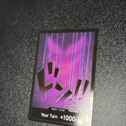 DON! Card Donquixote Doflamingo the Azure Sea's English, NM Foil Your Turn +1000 - Image 3