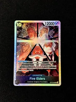 One Piece Five Elders OP13-082 (SR) Carrying On His Will Card TCG English NM - Image 1