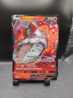 Volcarona V 021/203 SWSH07: Evolving Skies Ultra Rare Pokemon Card - Image 1