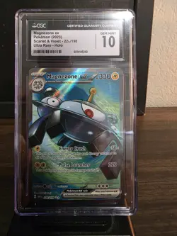 ARBOK and MAGNEZONE CGC 10 Pokemon Cards From Scarlet and Violet English - Image 1