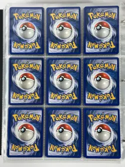 Pokemon Card Collection VTG Binder Holo Rare 1st E-Reader WoTC Magneton Meowth - Image 2