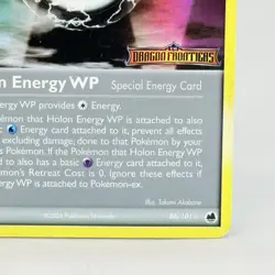 Holon Energy WP Reverse Holo Stamped Card EX Dragon Frontiers 86/101 Crease - Image 4