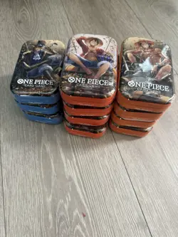 [Set Of 11] One Piece Card Game Mini-Tin Set Vol. 2 OP-13 FACTORY SEALED - Image 1