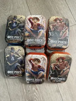 [Set Of 11] One Piece Card Game Mini-Tin Set Vol. 2 OP-13 FACTORY SEALED - Image 2