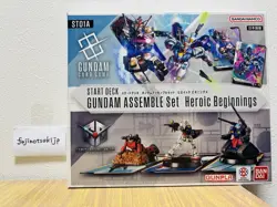 Gundam Card Game Start Deck ST01A Gundam Assemble Set Heroic Beginnings Japanese - Image 2