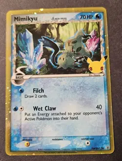 Mimikyu (Delta Species) SWSH136 SWSH: Sword & Shield Promo Cards Holo Near Mint - Image 1