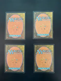 X 4 - MTG - Undiscovered Paradise - Visions - see picts for condition - #2 - Image 2
