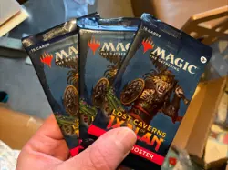 3 x DRAFT Booster Pack ~ The Lost Caverns of Ixalan ~ Magic MTG Sealed - Image 1