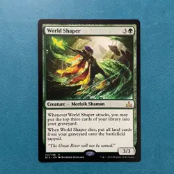 MTG NM: World Shaper - Rivals of Ixalan (RIX), Regular, English - Image 1