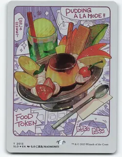 Food Token (2013) (Rainbow Foil) #2013 Secret Lair Drop Series - Image 1