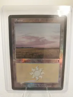 MTG Magic the Gathering Plains (334) (foil) Odyssey NM - Image 1