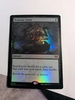 Demonic Tutor Commander Masters Foil - Image 4