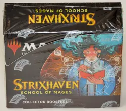 Strixhaven School of Mages Collector Booster Box Magic English Factory Sealed 630509958863 - Image 1