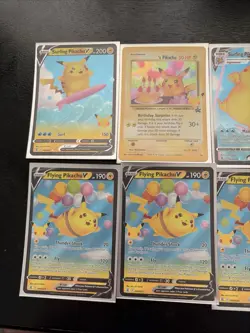 Pokemon 25th anniversary bulk lot and assorted other pikachu rares - Image 2