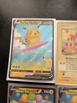 Pokemon 25th anniversary bulk lot and assorted other pikachu rares - Image 5