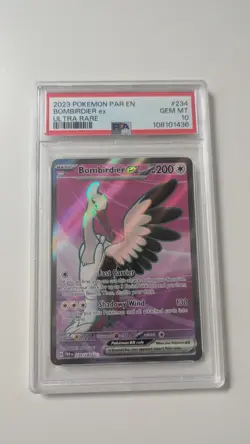 Bombirdier ex 234/182 Ultra Rare PSA 10 Pokemon TCG Paradox Rift EN - Image 1