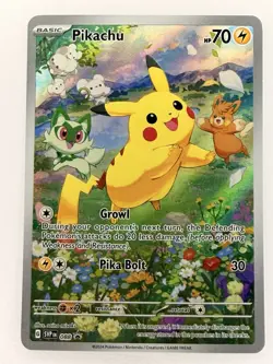 Pokemon Pikachu SV: Scarlet & Violet Promo 088 Lightning 70 HP Pika Bolt Holo - Image 1