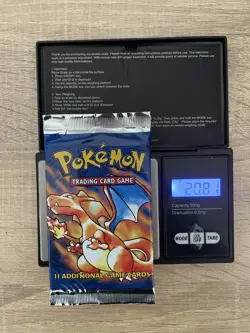 Pokemon 4th Print Base Set Charizard Booster Pack | WOTC | 1999-2000 UK - Image 1