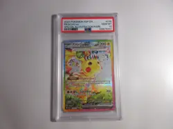 PSA 10 Pikachu EX Special Illustration Rare Surging Sparks Pokemon Card - Image 1