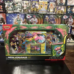POKEMON MEGA VENUSAUR EX PREMIUM COLLECTION BOX SEALED - Image 1