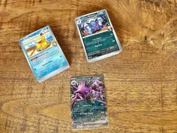 Pokemon Tcg Destined Rivals Team Rocket’s Nidoking EX + Bulk Of Destined Rivals - Image 2