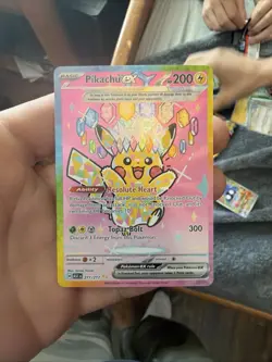 Pokemon TCG Pikachu EX 277/217 Ascended Heroes SIR NM - Image 1