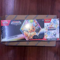 Pokemon Prismatic Evolutions Sams Club Exclusive Surprise Box + Booster Bundle - Image 1