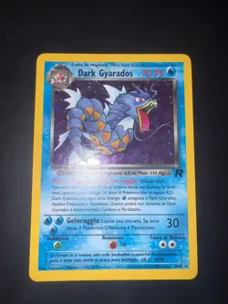 Carta Pokemon Dark Gyarados Holo Team Rocket 8/82 ITA Condizione EXCELLENT+ - Image 2