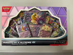 Pokemon TCG Mimikyu Ex & Alcremie Ex Premium Collection Box - Image 1
