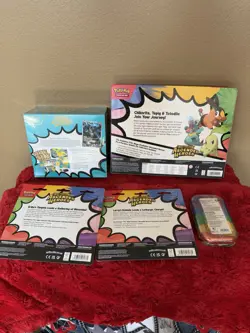 Ascended Hero’s Pokemon Lot, 1 ETB, 2 Blister Packs, 1 Mini Tin, 1 Pin Collectio - Image 3