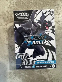 Pokemon TCG Scarlet & Violet Black Bolt Booster Bundle New - Sealed SHIPS FAST - Image 1