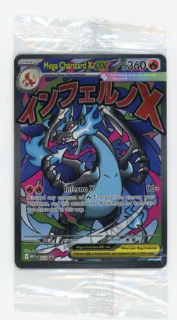 Mega Charizard X EX 023 and Oricorio SEALED Promos Pokemon MEP Phantasmal Flames - Image 1