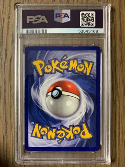 PSA 6 - Pokemon Yellow Cheeks PIKACHU - Grey Stamp - 1ST Edition Base Shadowless - Image 2