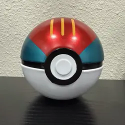 Pokemon TCG Lure Ball Pokeball Tin EMPTY for Display Storage & Cosplay Costume - Image 1