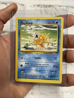 Pokemon TCG Magikarp Base 35/102 Regular NM/MT Vintage Uncommon Pokemon - Image 2