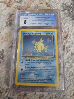 Pokemon TCG Shining Magikarp Neo Revelation CGC 8 With Subgrades - Image 5