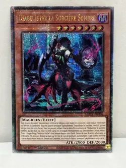 FRENCH Diabellstar the Black Witch (Quarter Century Secret Rare) AGOV-FR006 #1 - Image 1