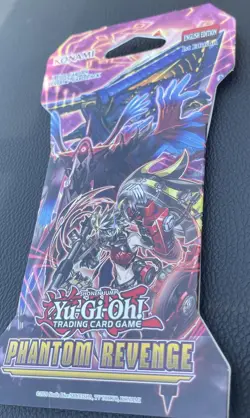 Yugioh TCG Phantom Revenge 7-Card Sleeved Booster Pack brand new sealed cards - Image 2