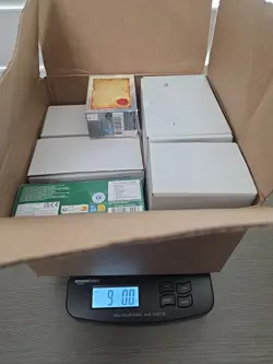 One Piece Tcg Card Lot including foils - C, UC, R, SR - ~9lb Box of Cards - Image 2