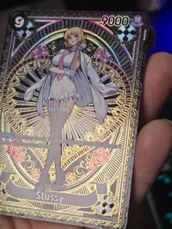 One Piece CCG TCG Stussy OP07-085 SP Special (Alt Art) English - Image 3