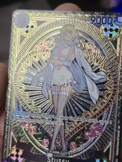 One Piece CCG TCG Stussy OP07-085 SP Special (Alt Art) English - Image 5