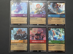 Disney Lorcana - Bulk FOIL Lot of 6 - C U / Rare - Winterspell NM - Image 1