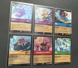 Disney Lorcana - Bulk FOIL Lot of 6 - C U / Rare - Winterspell NM - Image 2